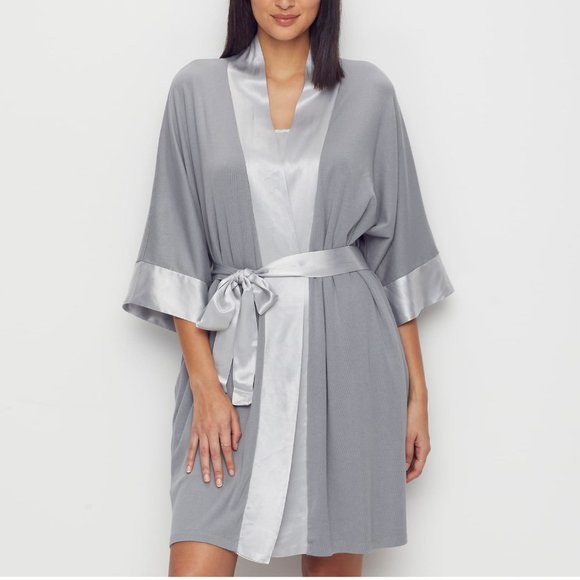 PJ Harlow Shahla Ribbed Robe